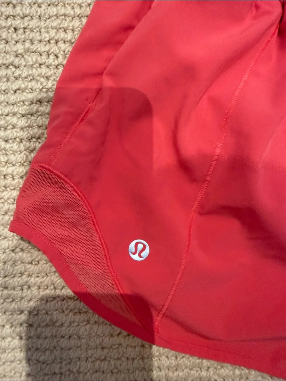 Lululemon Pink Hotty Hot Running Shorts